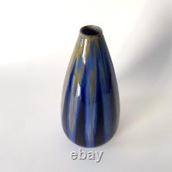 Vase Art nouveau en faïence émaillée de Gustave de Bruyn, Fives-Lille 1910s