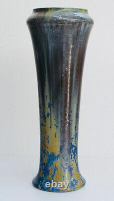 Vase Balustre Art Nouveau Alfred Renoleau Angoulême Années 1900