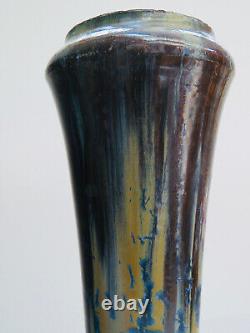 Vase Balustre Art Nouveau Alfred Renoleau Angoulême Années 1900