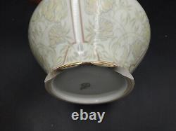 Vase Bouteille Art NOUVEAU Porcelaine Manufacture Nationale SEVRES 1909 Sandier