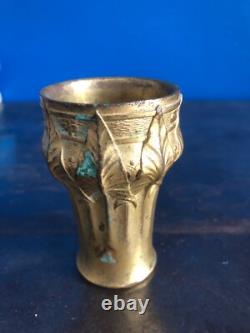 Vase Bronze Leon Kann Siot Decauville 1900 Art Nouveau
