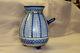 Vase CERAMIQUE bleu art nouveau AKA HOLLAND GOUDA ANCIEN ethnique decor marin