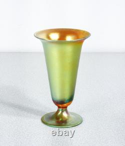 Vase Calice WMF Série Myra Verre Soufflé Iridescent Époque 1930S Art Nouveau