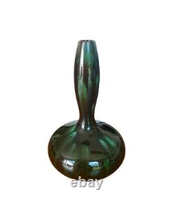 Vase Clément MASSIER (1844-1917), soliflore 1900, en céramique, Golfe-Juan (AM)