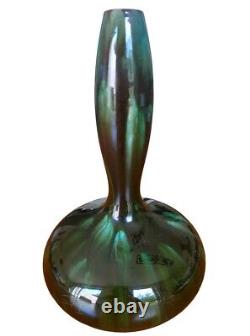 Vase Clément MASSIER (1844-1917), soliflore 1900, en céramique, Golfe-Juan (AM)