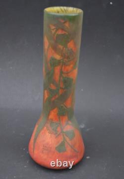 Vase DAUM Nancy no galle Lalique(art nouveau)