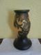 Vase DE VIANNE Décor de citronniers dégagés à l'acide Inspiration Art Nouveau