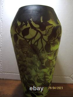 Vase Daum Nancy (art nouveau)