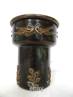 Vase En Bronze Art Nouveau Jorge Bautista