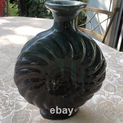 Vase En Céramique Art Nouveau Signé Primavera Pour Le Printemps Forme Gourde