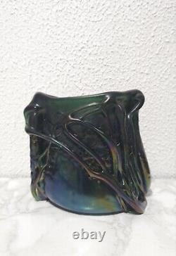 Vase En Verre Art Nouveau, Art Glass
