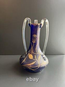 Vase En Verre Irise Loetz Art Nouveau Jugendstil