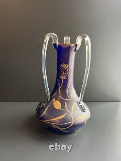 Vase En Verre Irise Loetz Art Nouveau Jugendstil
