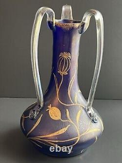 Vase En Verre Irise Loetz Art Nouveau Jugendstil