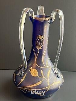 Vase En Verre Irise Loetz Art Nouveau Jugendstil