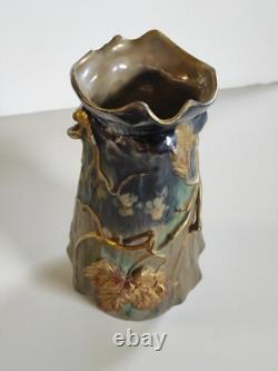 Vase Ernst Wahliss Turn Vienna art nouveau 23 x 13 cm