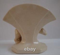 Vase Figurine Ours Animalier Style Art Deco Style Art Nouveau Porcelaine Ceramiq