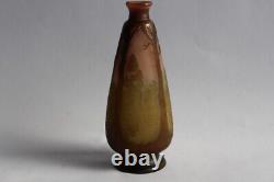 Vase GALLÉ Art nouveau verrerie (39959)