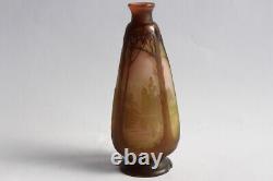 Vase GALLÉ Art nouveau verrerie (39959)