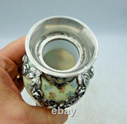 Vase Gallia Metal Argente