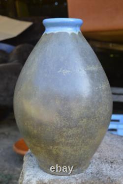 Vase Grès Art Nouveau Louis Lourioux Non Signé Hauteur 32,5cm