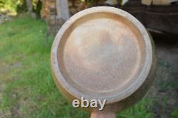 Vase Grès Art Nouveau Louis Lourioux Non Signé Hauteur 32,5cm
