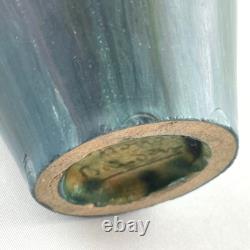Vase Grés EUGÈNE BAUDIN POTERIE DE MONACO Céramique Art Nouveau 19th, massier