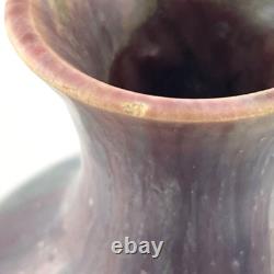Vase Grés EUGÈNE BAUDIN POTERIE DE MONACO Céramique Art Nouveau 19th, massier