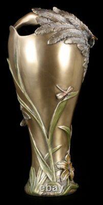 Vase Jugendstil Avec Héron Art Nouveau Veronese Décoration Héron