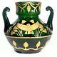 Vase Jules Mabut Paris 1900's Art Nouveau Egyptomanie Georges Rouard era Gallé