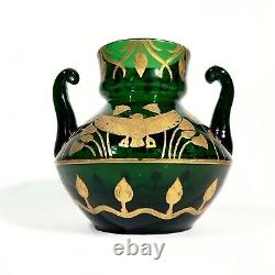 Vase Jules Mabut Paris 1900's Art Nouveau Egyptomanie Georges Rouard era Gallé