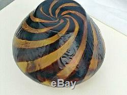 Vase KRALIK jugendstil Irisé ART NOUVEAU Haida Tortoise Shell