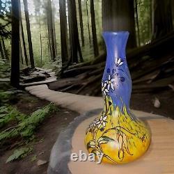 Vase Legras 1910 Série Printania 20 Cm Art Nouveau Parfait État