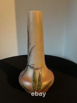 Vase Legras Santiago aux Algues Époque Art Nouveau Gallé Daum Lalique