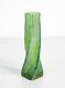 Vase Loetz Autriche Pampas Crète Verte Verre Soufflé Iridescent Art Nouveau