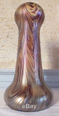 Vase Loetz Kralik irisé iridescent art nouveau
