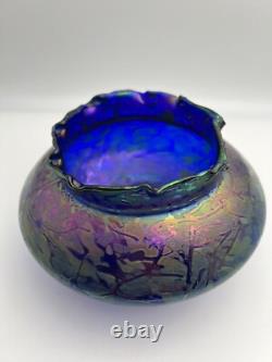 Vase Loetz Ou Kralik En Verre Irisé Art Nouveau
