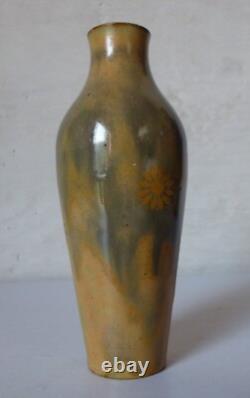 Vase Manufacture de Sèvres 1903 céramique grès or Art Nouveau XXe 1900 miniature