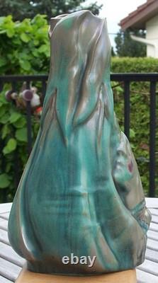 Vase Rambervillers Art nouveau vers 1905-1910
