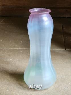 Vase Signé Laignelet Verrerie Ille Et Vilaine H 27 Cm Art Nouveau