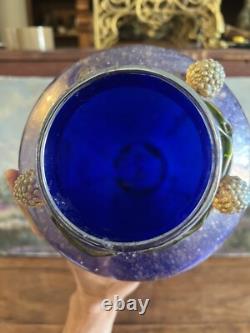 Vase Verre Irisé Loetz Art Nouveau Vers 1900