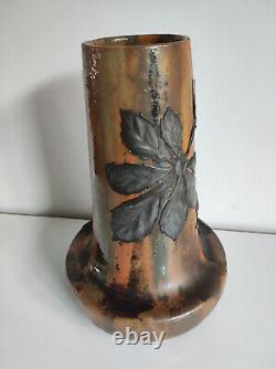 Vase XXL Ancien Jean Langlade Art Nouveau