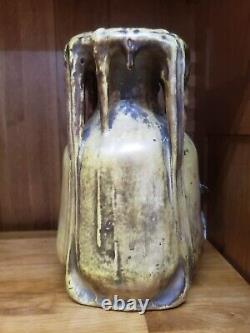 Vase amphora edda signé B F EPOQUE ART NOUVEAU 1895 1900