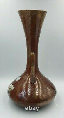 Vase art nouveau 1900 CLEMENT MASSIER GOLFE JUAN A M French 19th Century