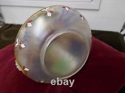 Vase art nouveau, Fritz Heckert, circa 1900, calligraphie arabe, H 18cm, P 900g