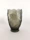 Vase art nouveau Josef Inwald verre pressé moulé fumé décor Carpes Koi 1900