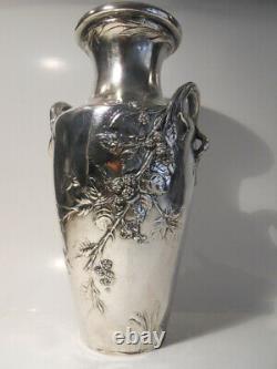 Vase art nouveau L. F. Moreau