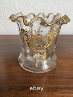 Vase art nouveau Legras-Montjoye Paquerettes