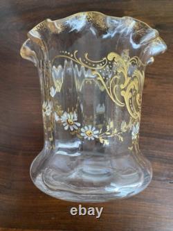 Vase art nouveau Legras-Montjoye Paquerettes