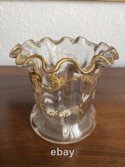 Vase art nouveau Legras-Montjoye Paquerettes